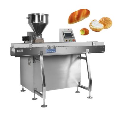 China Máquina inyectora de crema de pastel de 2 kW para la producción de pan de llenado de tubo en venta