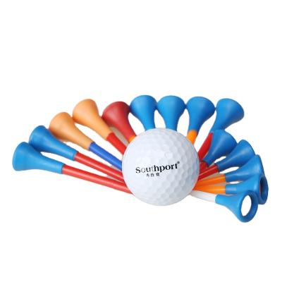 China New golf ball holder high quality unbreakable golf tee soft rubber head cover can be customized logo for sale