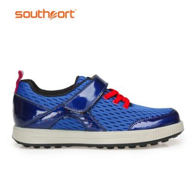 China Fashion Southport Junior Golf Shoes For Youth Softspikes Waterproof Kids Golf Shoes for sale