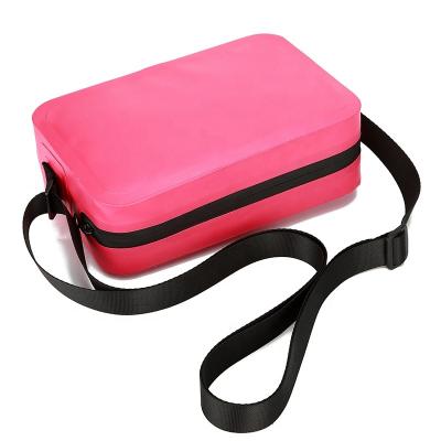 China Fashionable Water Sport PVC Messenger Bag Women Bag Waterproof Square Handbag for sale