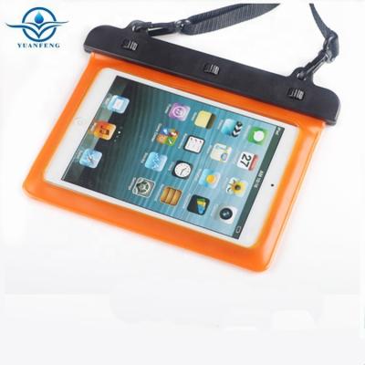 China YUANFENG Waterproof Tablet Bag Waterproof Swimming Equipment Laptop Protector Eco-friendly Transparent Bag for sale