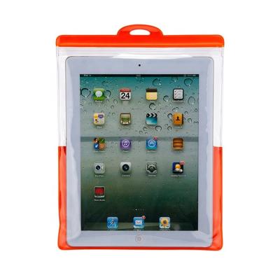 China Sandproof Yuanfeng Waterproof Dustproof Dry Tablet Pocket Waterproof Touch Screen Tablet Bag For Swimming Pool for sale