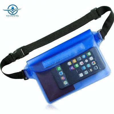 China Waterproof Pvc Dry Bag Pockets Pvc Waist Pocket Warm Outdoor Wading Sports for sale