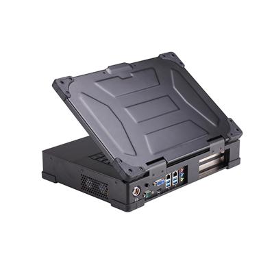 China Speaker Support I3/I5 /I7 CPU Grade Industrial Computer 14 Inch Semi-Rugged Chassis Industrial Laptop for sale