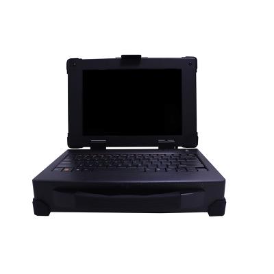 China Laptop Speaker OEM Industrial Laptop CPU J1900/I3/I5/I7 10.1inch Rugged Black LCD IPS Intel for sale