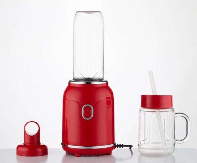 China Hotel 2 in 1 Rechargeable Fruit Blender Juicer Smoothie Blender Juicer for sale