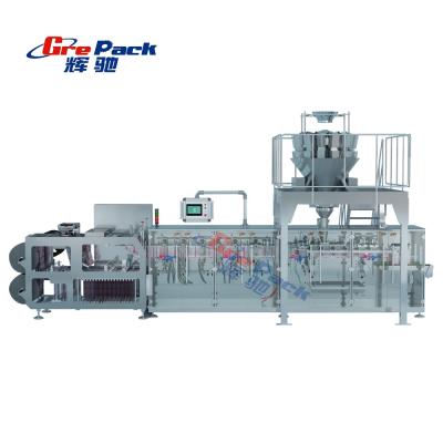 China Chemical Nuts High Accuracy Doypack / Stand Up Zipper Bag Packing Machine for sale