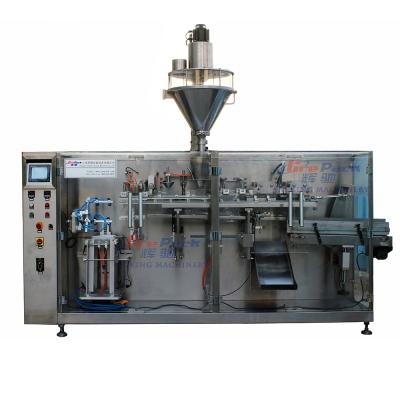 China Chemical Stand Up Pouch Sunflower Oil Packing And Sealing Machine for sale