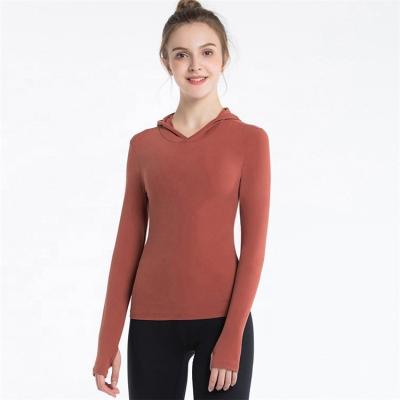 China Wholesale Antibacterial High Quality Breathable Long Sleeve Gym Activewear Sport Wear For Women for sale