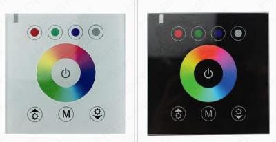 China 12V/24V RGB/RGBW touch panel controller for sale