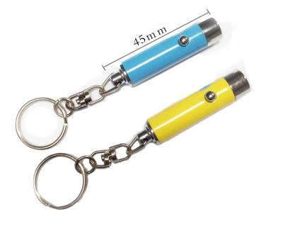 China Wholesale fashion flashlight keychains LED metal flashlight mini LED key chain for gifts promotional items for sale