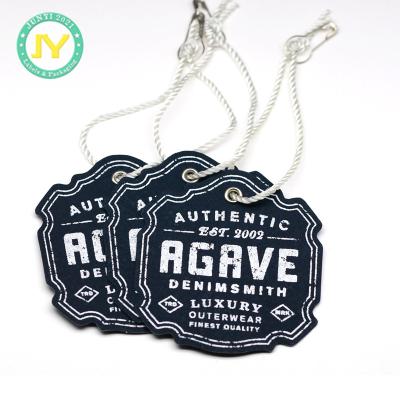 China Factory Manufacturer Supplier Hang Sticker Custom Logo Clothing Label Viable Quality PVC Hang Tag With Best Price for sale