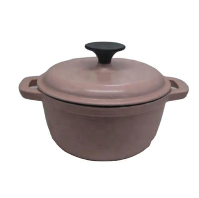 China Sustainable Cast Iron Cookware Pot Soup Pot Home Hotel Restaurant Cooking for sale