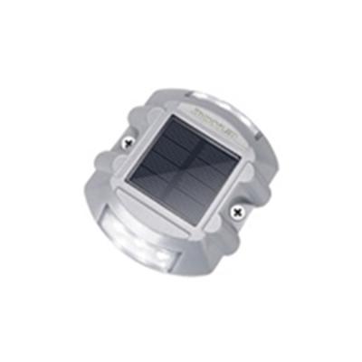 China JACKYLED 6-Pack 107*95*24mm Solar Power Road Stud Flashing Light Road Stud Solar Warning Light for sale