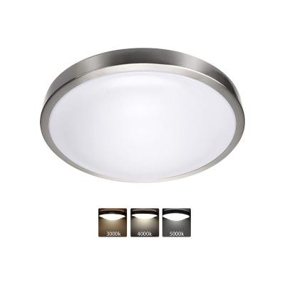 China JACKYLED New Products Surface Mounted Flush Mount Light Panel Frameless Round Shape Led Indoor Lighting Ceiling Light for sale