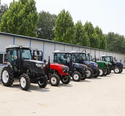 China Ariculture Farm Tractor 4x4 Tractor Farm Agricultural Machinery Tractor 2021 New 80 Hp for sale