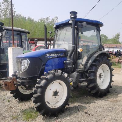 China Farms China TE 50HP 60HP 70HP Farm Agricultural Machinery Wheel Used 4X4WD Tractors With Good Condition Cheaper Price for sale