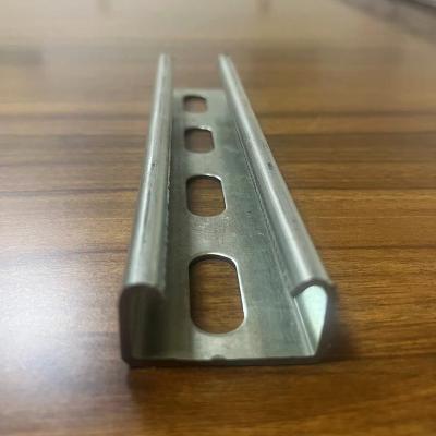 China GB/T 700-2006 Standard Carbon Steel Perforated Galvanized Strut Channel C Shaped  In Grade Q195/Q235/Q345 for sale