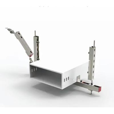 China Wall Mount Seismic Brackets For Cable Trays Bolted Installation 4 Inches Width for sale