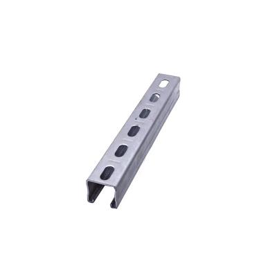 China Galvanized Steel Strut Channel Slotted C Channel Steel For Construction And Building for sale