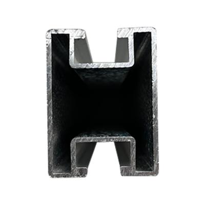 China Aluminum Alloy Solar Panel Mounting Track with Corrosion Resistance for sale