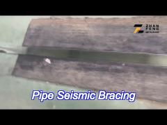 sturdy water pipe installation unistrut seismic bracing for buildings hot dip galvanized