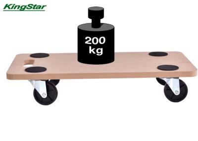 China MDF Four Wheel Flat Furniture Dolly for sale