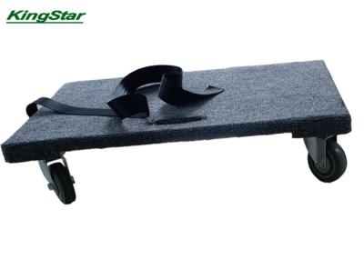 China Thick Grey Carpeted Moving Dolly 30x20 Inch With Non Marking Swivel Casters for sale