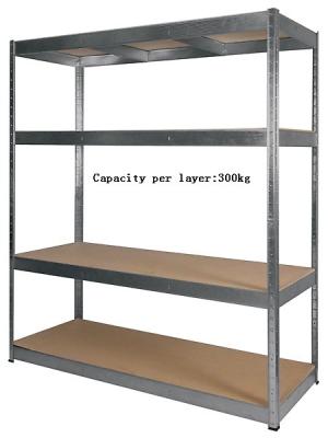 China Shelving industrial de Boltless do de alta capacidade, unidade arquivando galvanizada 4 camadas à venda