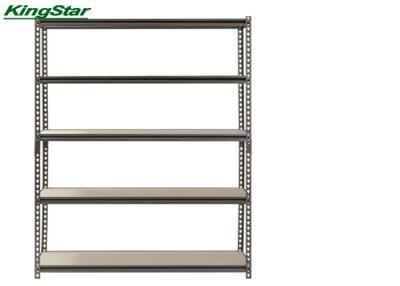 China MDF Floors Boltless Storage Shelving , 5 Shelf Storage Rack System Trouble Free for sale