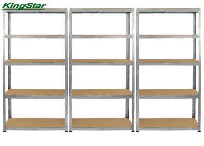 China Home DIY Boltless Garage Shelving / Boltless Steel Shelving Corrosion Protection for sale