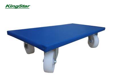 China Meubelroller 600x350 Mm 4 Wheel Moving Dolly Met Kunststof Wielen En Antislip Deklaag for sale