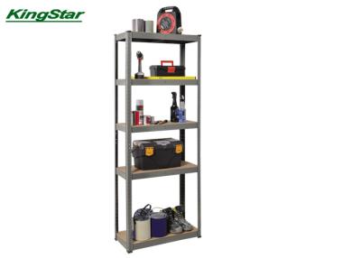 China O estilo econômico da cremalheira cinzenta do MDF do metal do sistema do shelving de Boltless com reforça a capacidade do teste padrão 175kg à venda