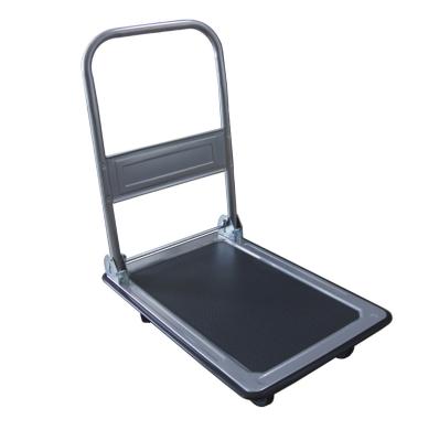 中国 Cheap/affordable  foldable Platform Hand Truck Trolley /dolly/cart/handcart 150kg capacity   4-inch  pp wheel 販売のため