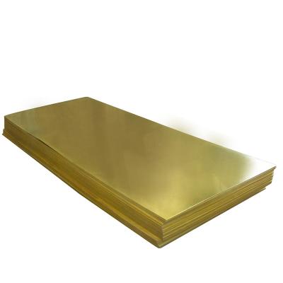 China Electrical Components H90 Polished Brass Sheet Plate Factory Price Per Kg Ton for sale