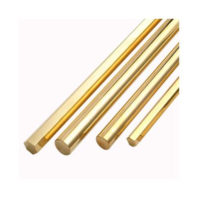 China Extrusion Rods Industry ASTM B16 C36000 High Quality Alloy Extrusion Brass Round Rod For Industry Easy Cut Flat Brass Electrical And Industrial High Purity for sale