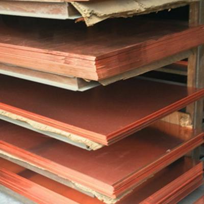 China Professional Electrical Components Manufacturer Copper Sheet 4x8 Copper Sheet Price for sale