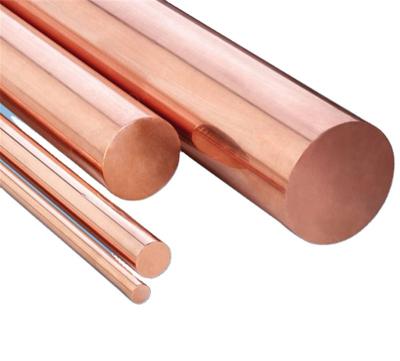 China Stack 99.9% Round C1020 Copper Rod Bar 2mm 3mm 4mm 8mm Copper Round Bar 16mm Electrode for sale