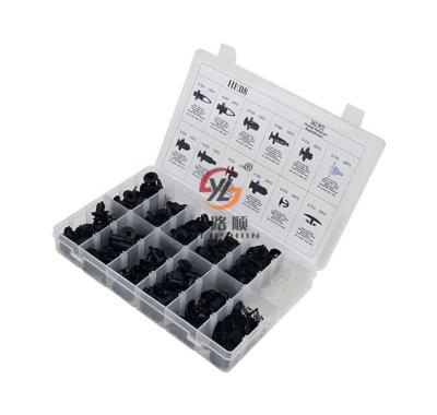 China Automotive Auto Car Body Clips Factory HE08 Clips Automotive Set Auto Body Clips Plastic Fastener 242PCS for sale