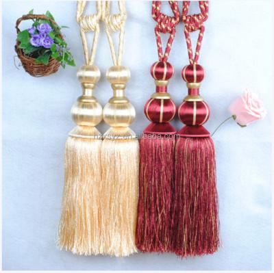 China Easy to wear and change elegant curtain tassel tieback factory direct sales for sale