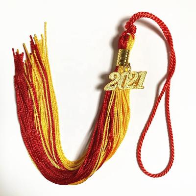 China Wholesale Easy Graduation Adult Tassel With 2021 Year Charming Graduation Tassel for sale