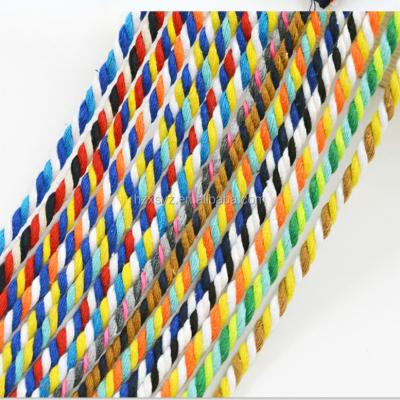 China Cotton Sustainable Twist Decorative Rope For Cushion Or Sofa Rope for sale