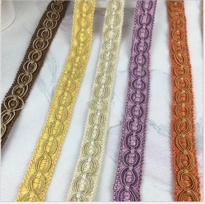 China Viable Factory Direct Hot Sales High Quality Sofa Braid Lace Decorative Trim for sale