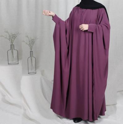 China Polyester jilbab khimar/long robe Nada factory supply Limanying cotton long saudi arabian muslim abaya dress high quality for sale