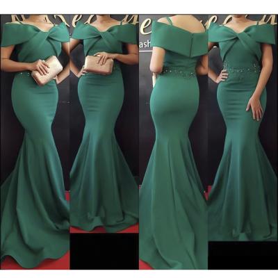 China Limanying Supply Factory Price Breathable Hot Sale African Plus Size Women's Dresses Cross Collar Off Shoulder Casual Party Dress for sale