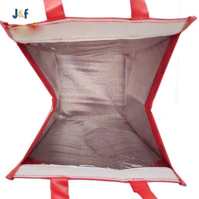 China Insulation Bag Waterproof Thermal Insulated Lunch Wine Tote Food Soft Fabric Grocery Custom Nonwoven Delivery Cooler Bags for sale