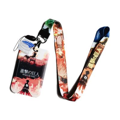 China Fashion Factory Direct Selling Lanyard Card Cover Student Children Bus School Credit Card Cover for sale