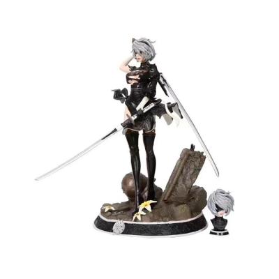 China Cartoon Toy Custom Anime Game Nier Automata 2b Figures Deluxe Version PVC Collection Toys Main--Christmas Gift Stocking Stockings for sale