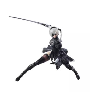 China Cartoon Toy Professional Design Yorha No .2 Type B Anime Figure Game Nier 2b Automata Action Numbers Toys for sale