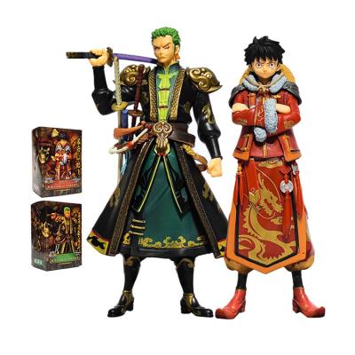 China Japanese One Piece Model Toy Anime Pvc Action Figure Cartoon Anime Luffy Toy Wholesale Made Hot Anime Cartoon for sale